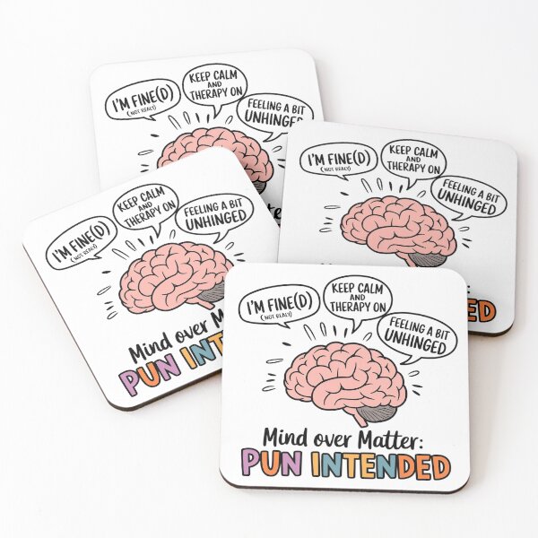 Item preview, Mind Over Matter: Pun Intended designed and sold by Situstshirts.