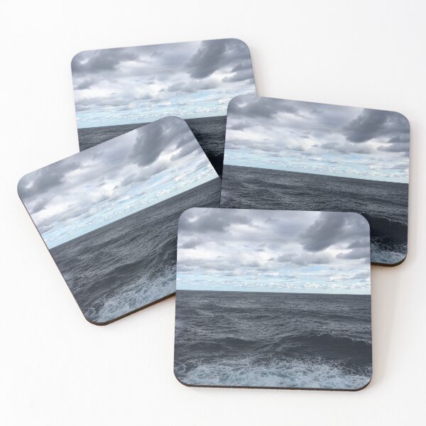 Item preview, Navy Blue Waves - Ocean View designed and sold by atlasneaco.