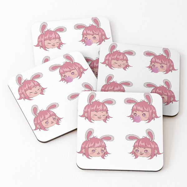 Item preview, bunny v set stickers designed and sold by Madariesstudio.