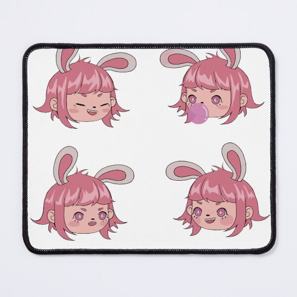 Item preview, bunny v set stickers designed and sold by Madariesstudio.