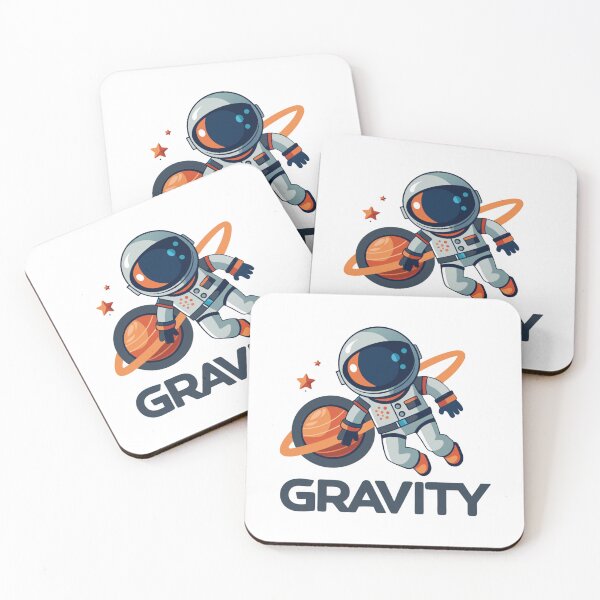 Item preview, Gravity - Minimalist Astronaut Design designed and sold by Colorful-Garden.
