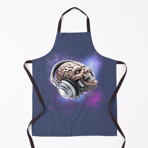 Item preview, Headphones to Brain - Cosmic Edition designed and sold by HauntedOpera.