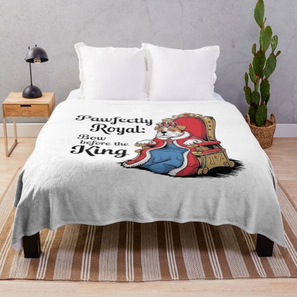 Item preview, Pawfectly Royal: Bow Before the King designed and sold by Situstshirts.