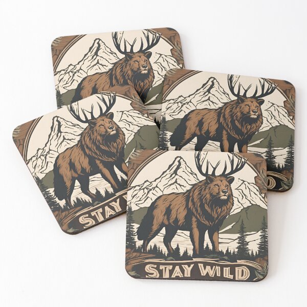 Item preview, STAY WILD AND LIVE  designed and sold by Ethanabban.
