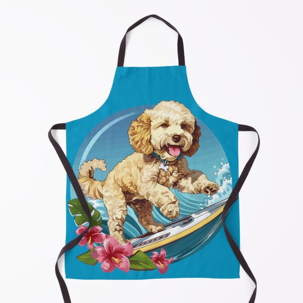 Item preview, Surfing Poodle designed and sold by VelvetRoom.