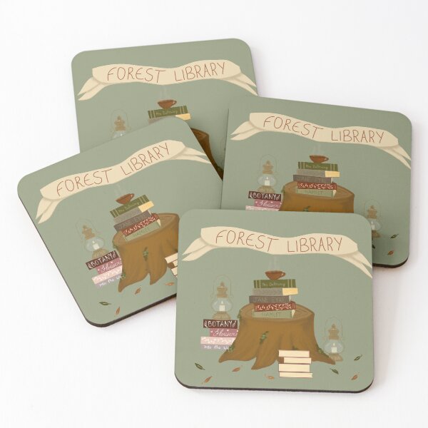 Item preview, Forest Library designed and sold by Lara Badoco.