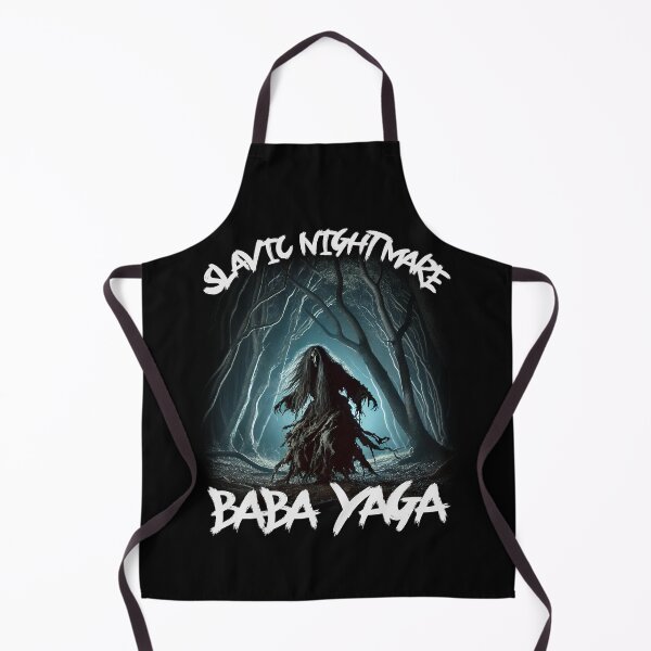Item preview, Baba Yaga - Slavic Nightmare | Witch in dark forest hunt for you (Text) designed and sold by Rodim91.