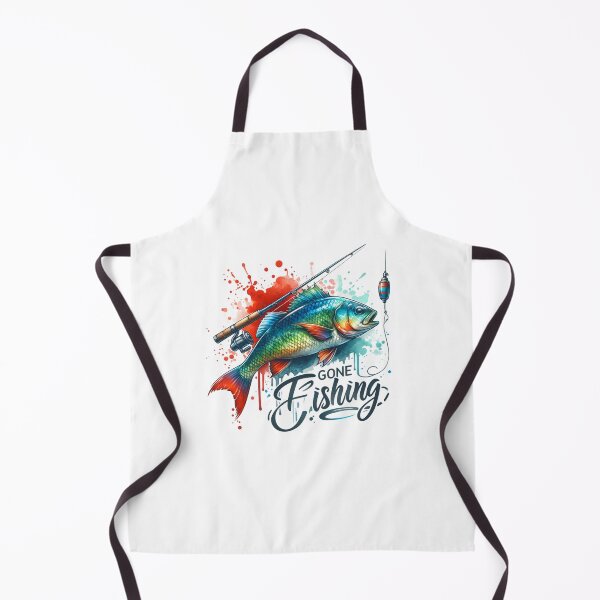 Item preview, "Gone Fishing – Classic Catch Design for T-Shirts, Mugs, Stickers & More" designed and sold by artedigital99.