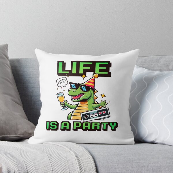 Item preview, La vida de los dinosaurios retro es una fiesta designed and sold by StylishDesigns_ByJohn.
