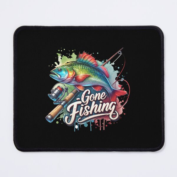 Item preview, Gone Fishing – Classic Catch Design for T-Shirts, Mugs, Stickers & More designed and sold by artedigital99.