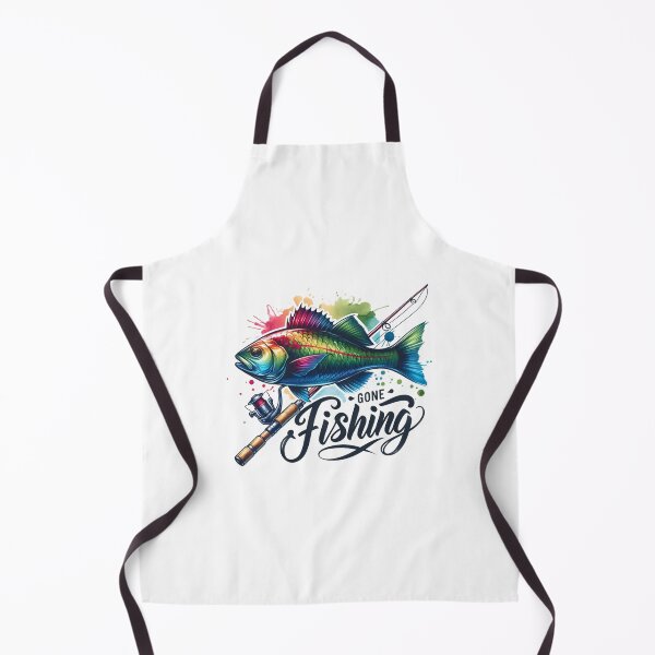 Item preview, Gone Fishing – Classic Catch Design for T-Shirts, Mugs, Stickers & More designed and sold by artedigital99.