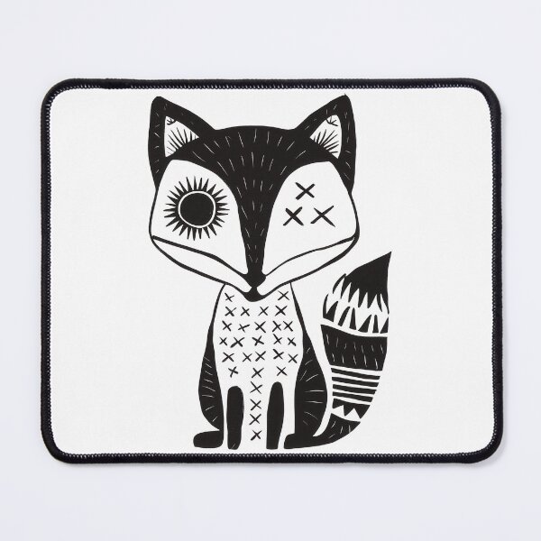Item preview, Abstract Fox designed and sold by Angry Swan Designs.