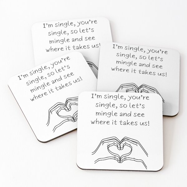 Item preview, I am single design designed and sold by Fiwe.