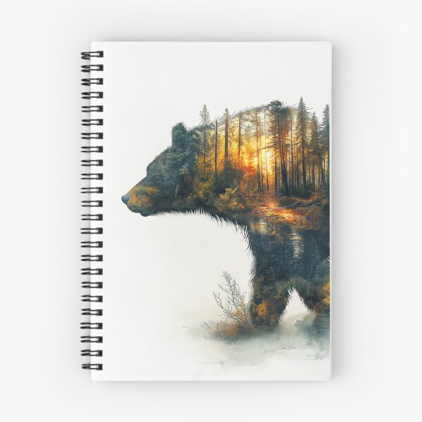Aperçu de l'œuvre Ours attentif créée et vendue par Claudia Bartoli-McKinney.