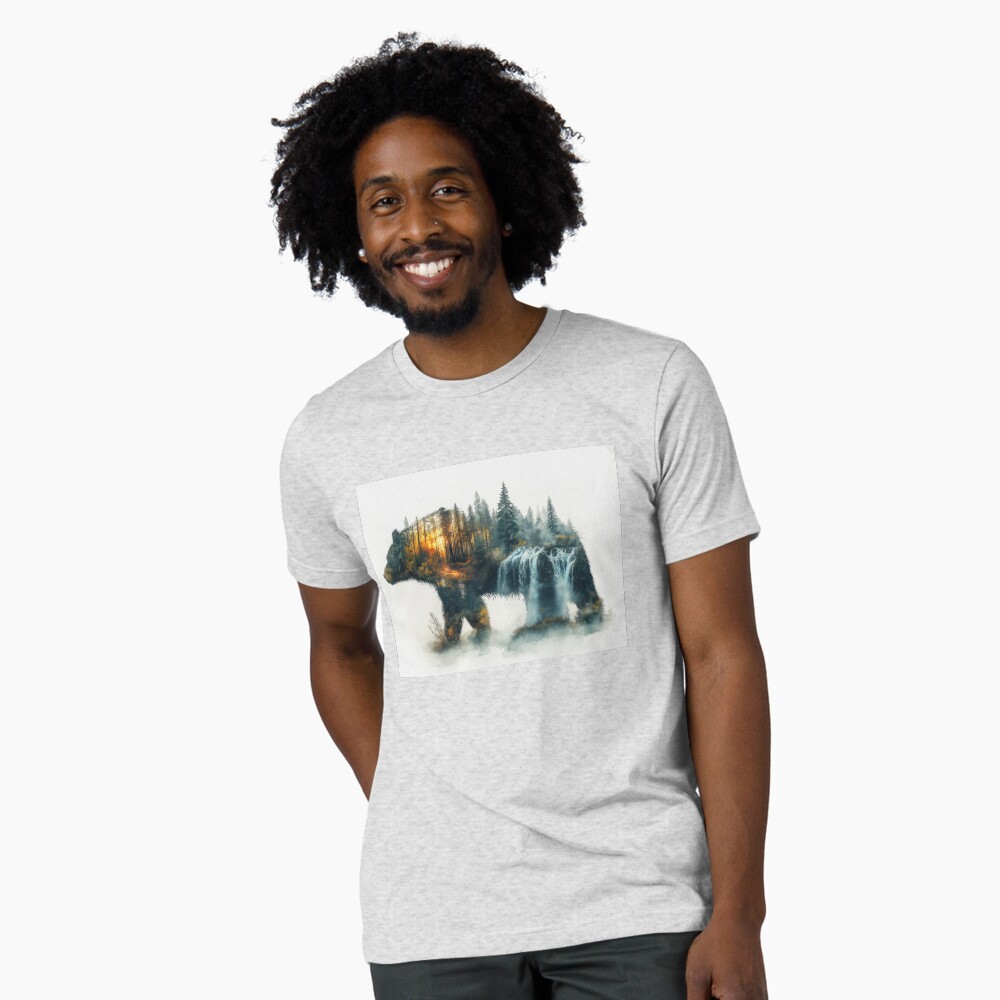 Item preview, Tri-blend T-Shirt designed and sold by phatpuppyart.