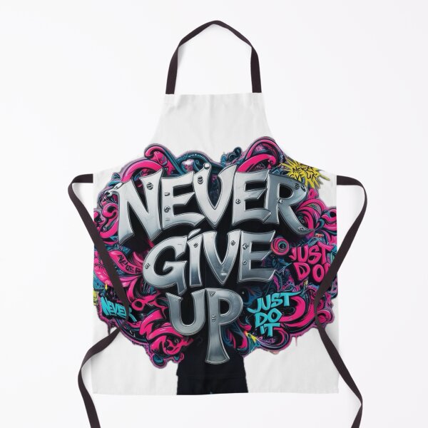 Item preview, Siver , Never give up pink new School test  designed and sold by Kingnr9.