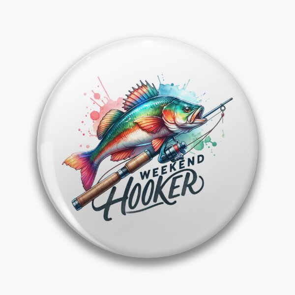 Artikelvorschau, „Weekend Hooker – Angelspaß-Design für Outdoor-Fans“ entworfen und verkauft von artedigital99.