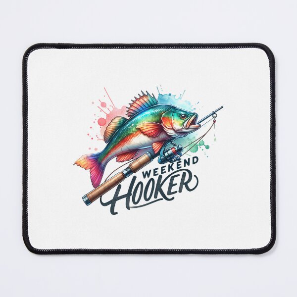 Item preview, "Weekend Hooker – Fishing Fun Design for Outdoor Enthusiasts" designed and sold by artedigital99.