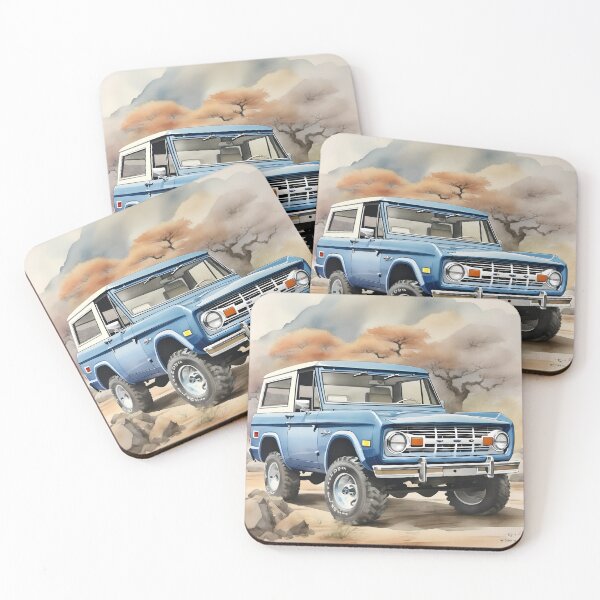 Item preview, Acuarela de Ford Bronco designed and sold by Artisticalories.