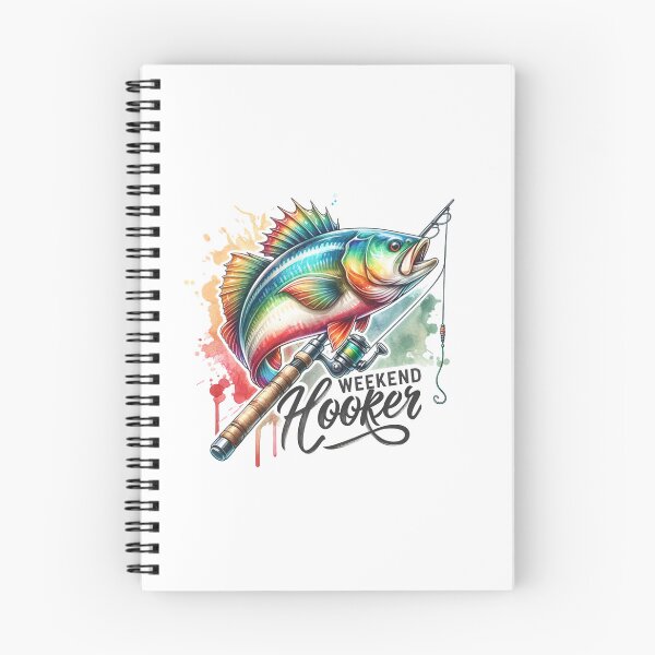 Item preview, Weekend Hooker – Fishing Fun Design for Outdoor Enthusiasts designed and sold by artedigital99.