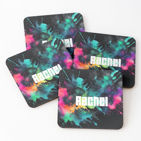 Item preview, Custom Neon Name Rachel designed and sold by Gabriela McDaniel.
