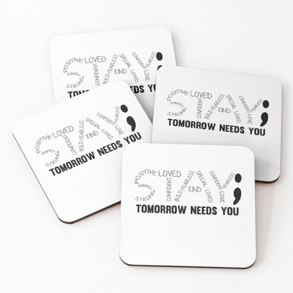 Item preview, Stay Tomorrow Needs You, Suicide Prevention, Mental Health, ABA Therapist, Speech Therapy, BCBA, Anxiety  designed and sold by behindthefacts.