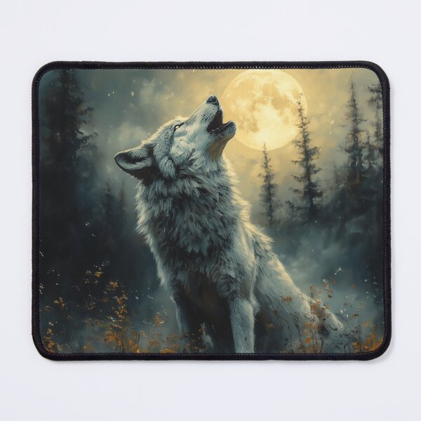 Item preview, Howling wolf designed and sold by valerko26.