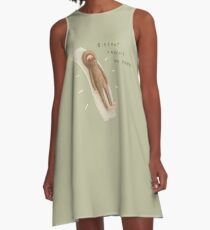 Bigfoot Caught on Tape A-Line Dress
