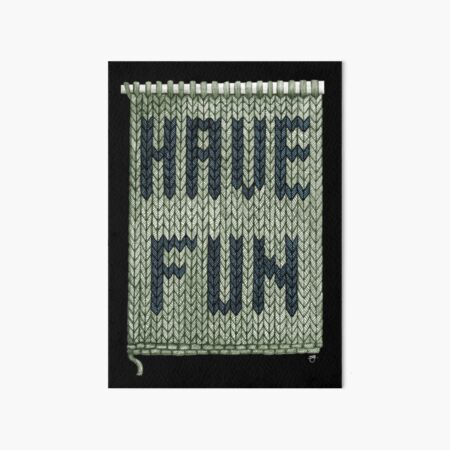 Item preview, HAVE FUN - Jade Green designed and sold by ShorelineSally.