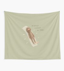 Bigfoot auf Band gefangen Wandbehang