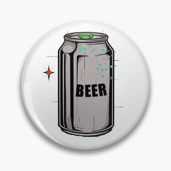 Item preview, Crack Open the Fun: Tantalizing Beer Can Tees, Mugs, & Decals for Tipsy Vibes designed and sold by Ignorant-Artist.