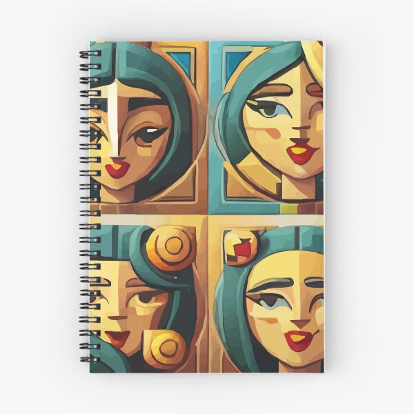 Item preview, cubist emoji designed and sold by Andre Faubert.
