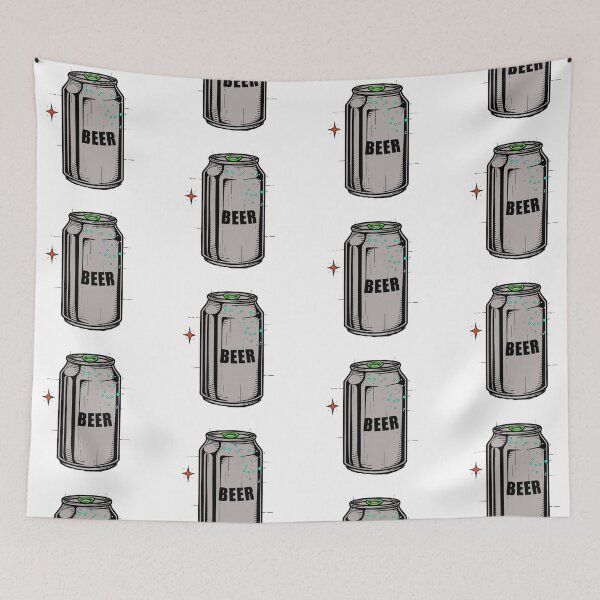Item preview, Crack Open the Fun: Tantalizing Beer Can Tees, Mugs, & Decals for Tipsy Vibes designed and sold by Ignorant-Artist.