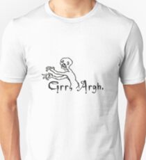 Camiseta ajustada Grrr Argh