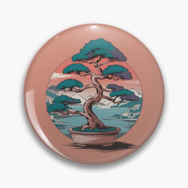 Item preview, Bonsai Tree in Scenic Background designed and sold by kitty-kingdom.