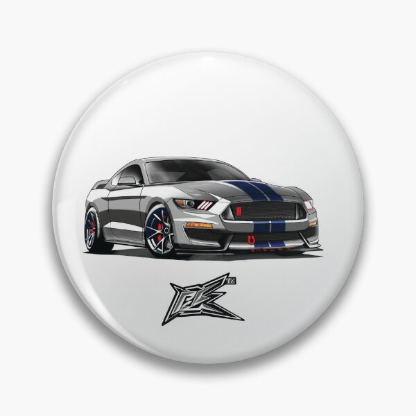 Item preview, ford mustang gt350r silver  designed and sold by NaquashM.