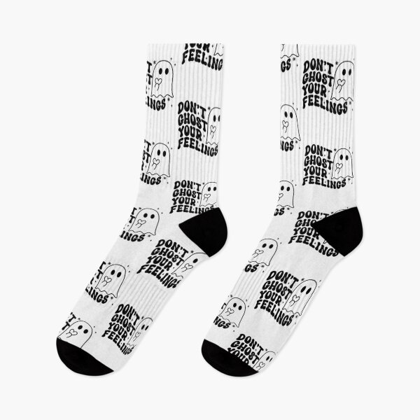 Item preview, Don't Ghost Your Feelings, Mental Health Halloween, School Psychologist,  ABA Therapist, Speech Therapy, BCBA, AAC designed and sold by behindthefacts.