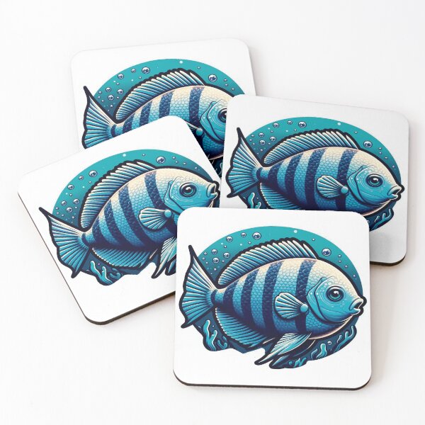 Item preview, Sunfish swimming gracefully through deep waters, capturing the serene beauty of exotic marine life designed and sold by KreaDesignOne.