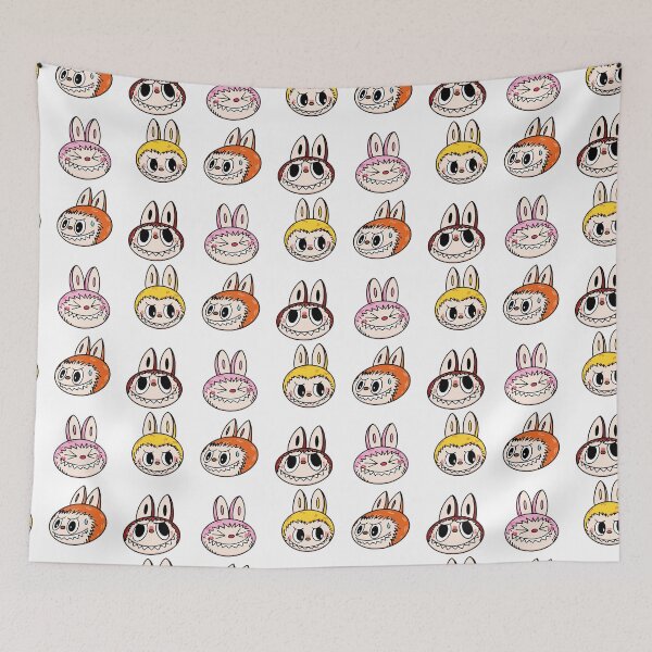 Item preview, Labubu monster sticker pack designed and sold by retrippy.