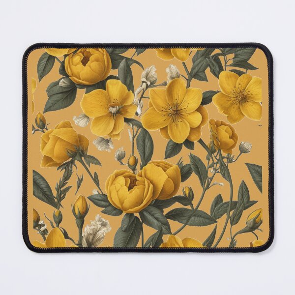 Item preview, Yellow flower print-Spring-September 21 designed and sold by Arte2077.