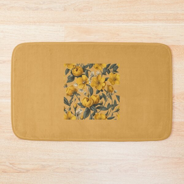 Item preview, Yellow flower print-Spring-September 21 designed and sold by Arte2077.