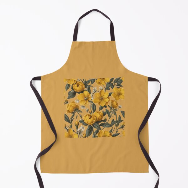 Item preview, Yellow flower print-Spring-September 21 designed and sold by Arte2077.