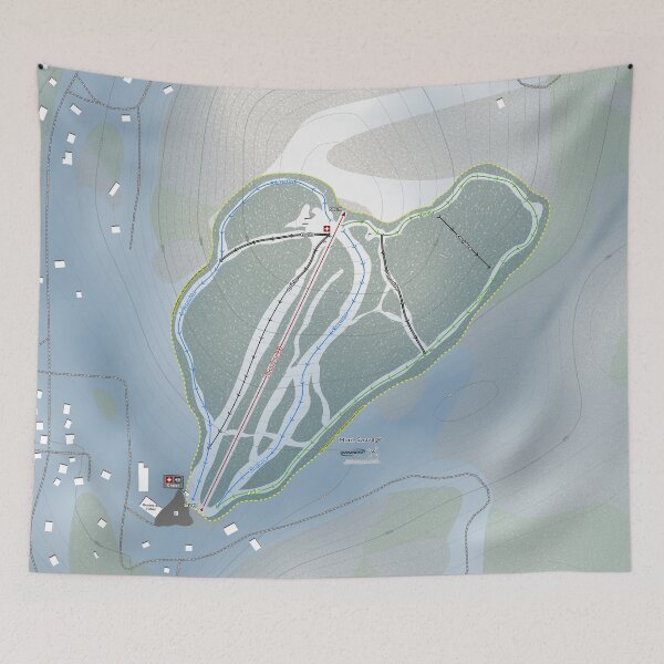 Item preview, Mont Sauvage Resort Trail Map designed and sold by Mapsynergy.