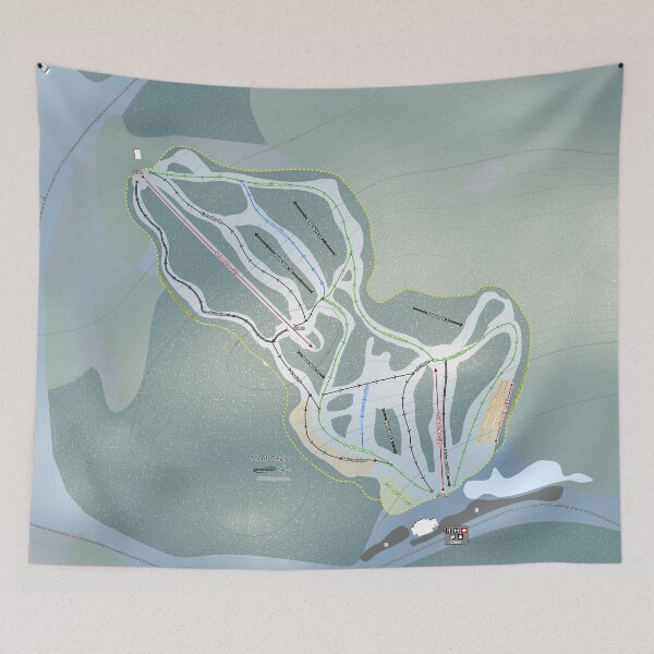 Item preview, Mont Chalco Resort Trail Map designed and sold by Mapsynergy.