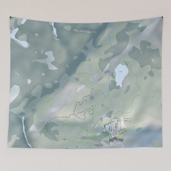 Item preview, Club Tobo-Ski Resort Trail Map designed and sold by Mapsynergy.