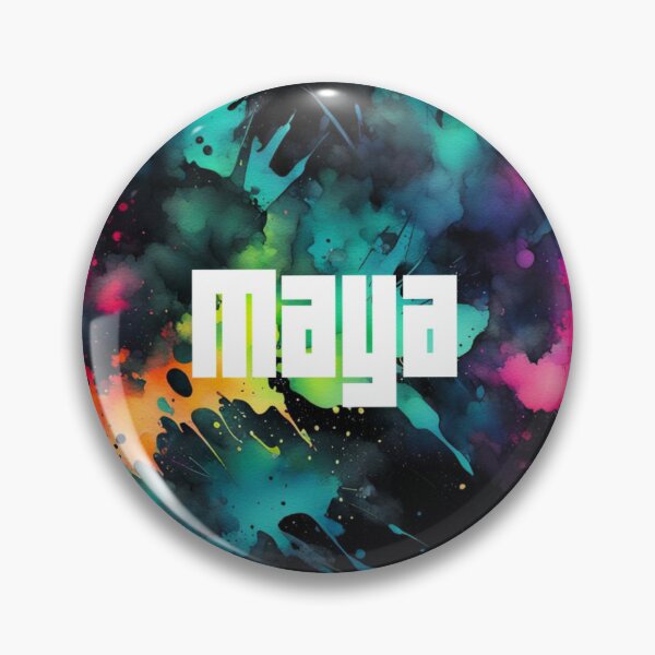 Item preview, Custom Neon Name Maya designed and sold by Gabriela McDaniel.