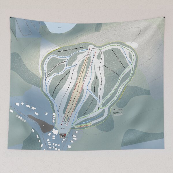 Item preview, Mont Video Resort Trail Map designed and sold by Mapsynergy.