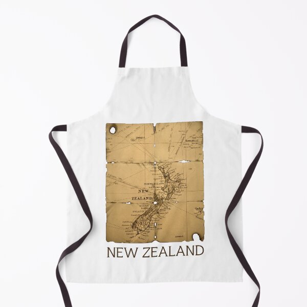 Item preview, A Vintage Map of New Zealand designed and sold by GoodOldVintage.