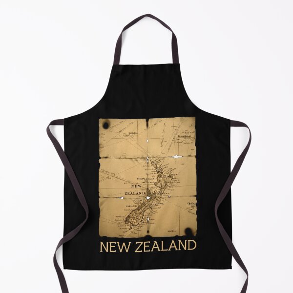 Item preview, A Vintage Map of New Zealand designed and sold by GoodOldVintage.