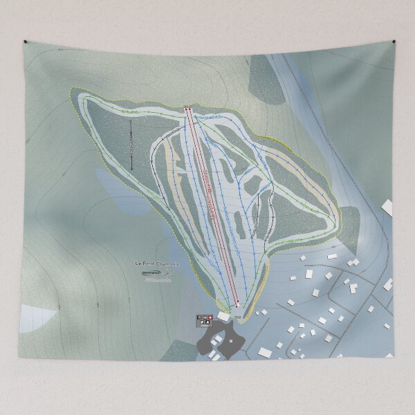 Item preview, Le Petit Chamonix Resort Trail Map designed and sold by Mapsynergy.